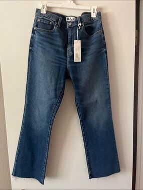 DAZE Women's Indigo Wide-Leg Jeans - Mid Wash
